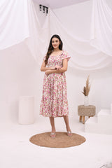 Beachwear Floral Skirt