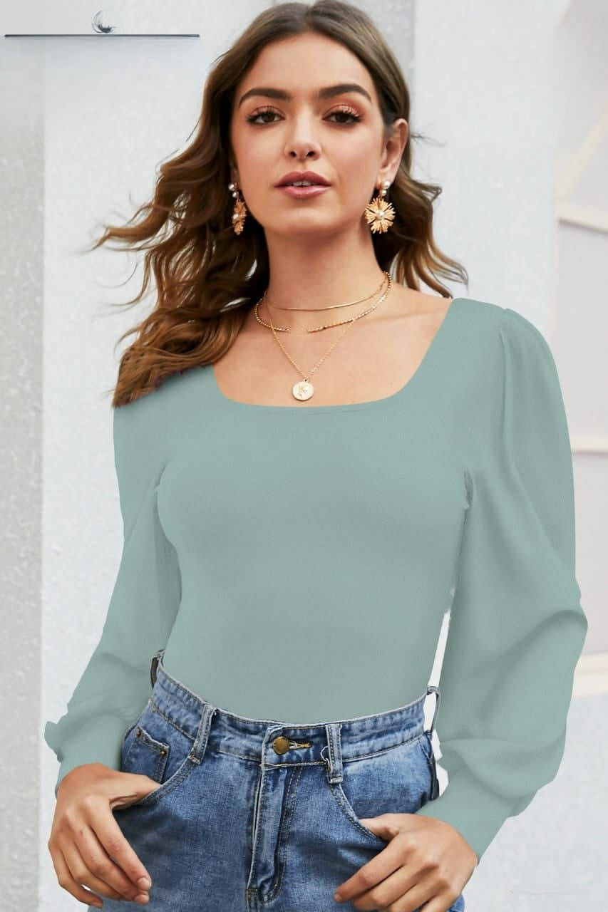 Full sleeves Balloon Top